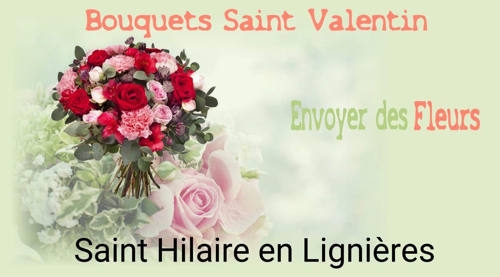 Roses de Saint-Valentin livrées à Saint-Hilaire-en-Lignières